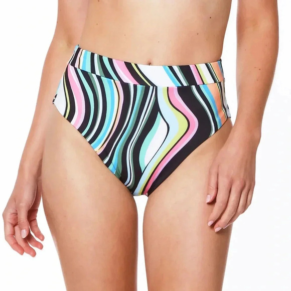 Sanctuary Wavy Baby Banded High Leg Bottom Size XL NWT - Picture 1 of 9